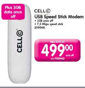 Cell USB Speed Stick Modem