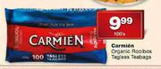 Carmien Organic Rooibos Tagless Teabags-100's
