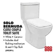 Solo Bermuda Close Couple Toilet Suite