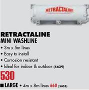 Retractaline Mini Washline-4mX8m Lines