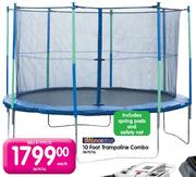 Bounceking 10 Foot Trampoline Combo