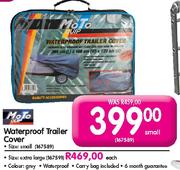 Moto Ouip Waterproof Trailer Cover-Small-Grey