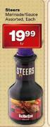 Steers Marinade Sause Assorted-1L
