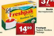 Freshpak Tagless Rooibos Teabags-90's