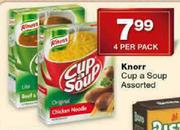 Knorr Cup a Soup Assorted-4 Per Pack