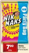 Simba Nik Naks Partytiepak-200g