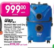 Wap Multi20 Wet & Dry Vacuum Cleaner