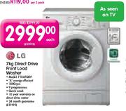 LG Direct Drive Front Load Washer-7kg