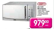 Defy Grill Microwave-34l