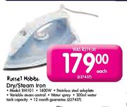 Russel Hobbs Dry/Steam Iron-1400W