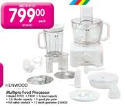 Kenwood Multipro Food Processor-750W