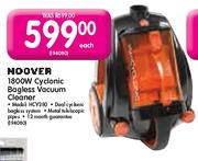 Hoover Cyclonic Bagless Vacuum Cleaner-1800W
