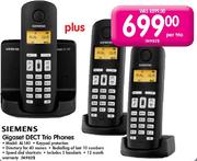 Siemens Gigaset Dect Trio Phones-AL140