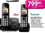 Panasonic Duo Dect Phone-KX-TG6612
