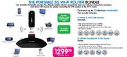 The Portable 3G Wi-Fi Router Bundle