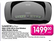 Linksys By Cisca Wag320N All-In-One Wireless ADSL Modem Router