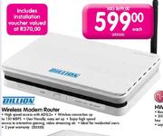 Billion Wireless Modem Router