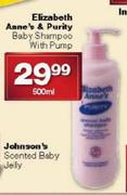 Elizabeth Anne's & Purity Baby Shampoo With Pump-500ml