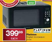 Platinum Digital Microwave Oven-20l
