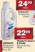 Elizabeth Anne's & Purity Baby Laundry Wash-750ml