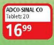 Adco-Sinal Co Tablets-20's