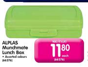 Alplas Munchmate Lunch Box Each