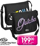 College Bag Neon Each 