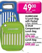 Hurricane Lunch Bag With Pocket Each