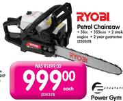 Ryobi Petrol Chainsaw-Each