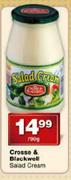 Crosse & Blackwell Salad Cream-790g
