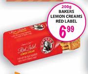Bakers Lemon Creams Red Label-200g