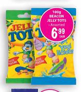 Beacon Jelly Tots Assorted-100g Each