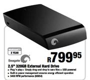 Seagate 2.5" 320GB External Hard Drive