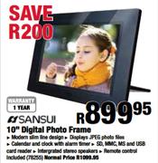 Sansui 10" Digital Photo Frame