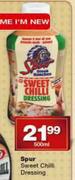 Spur Sweet Chilli Dressing-500ml