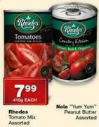 Rhodes Tomato Mix-410gm Each