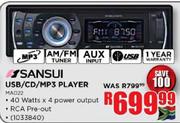 Sansui USB/CD/MP3 Player