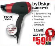 ByD:sign Hair Dryer-1200W