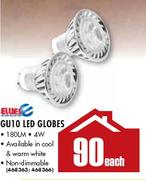 Ellies GU10 LED Globes-Each