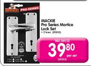 Mackie Pro Series Mortice Lock Set