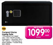 Yale Compact Home Laptop Safe