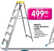 Gravity 6 Step Aluminium Ladder(ISL6)