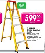 Superlite 6 Step Fibreglass Ladder(700-06)