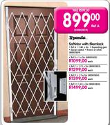 Xpanda Saftidor with Slamlock-840 x 2m