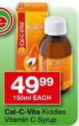 Cal-C-Vita Kiddies Vitamin C Syrup-150ml Each