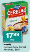 Nestle Cerelac Baby Cereal Assorted-250g  
