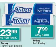 Today Puff Pastry-400g Each