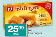 I&J Fish Fingers-600g 