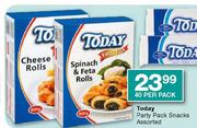 Today Party Pack Snacks Assorted-40 Per Pack