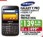 Samsung Galaxy Y Pro